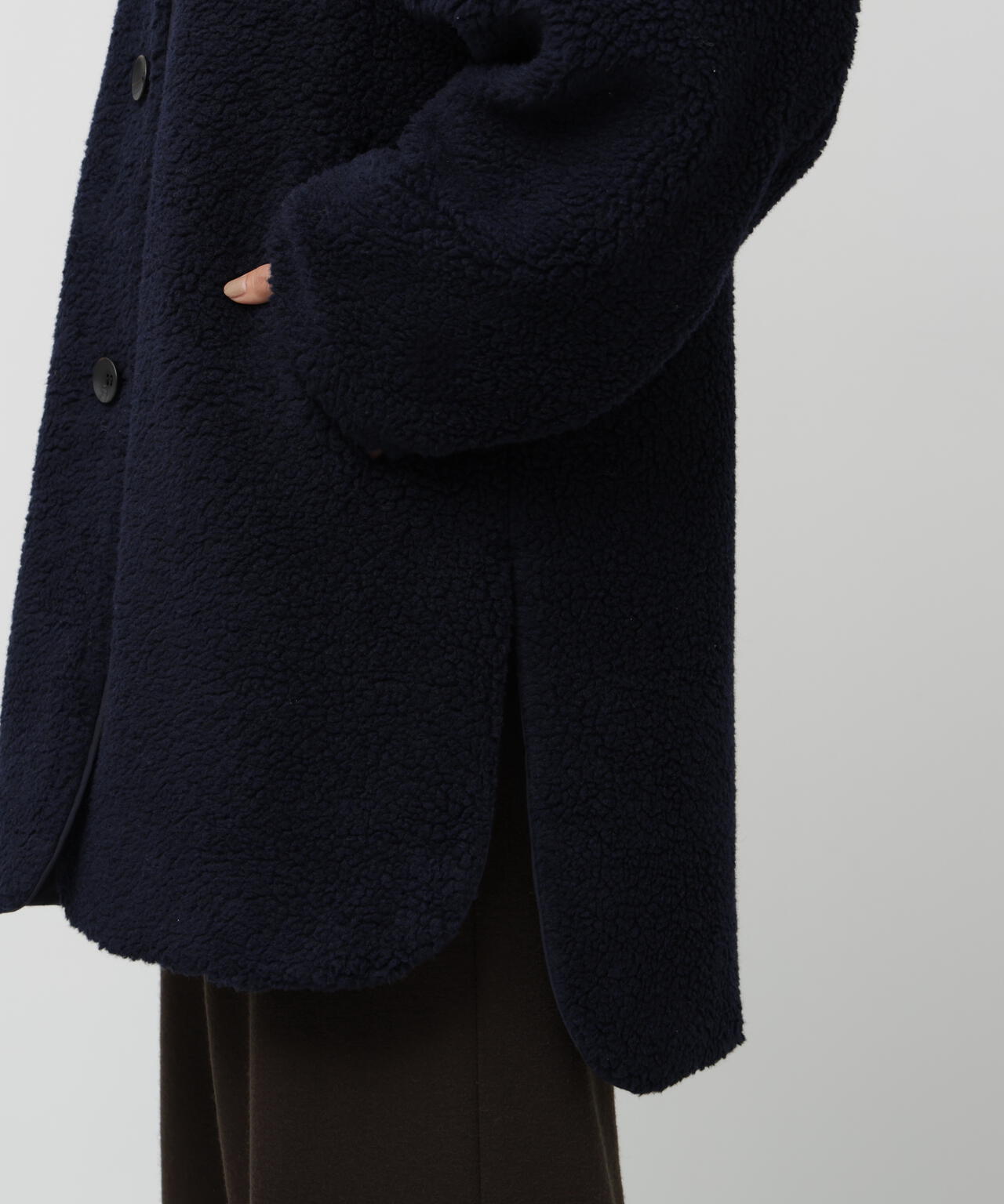 ボア・トスカーナプードルリバーシブルコート