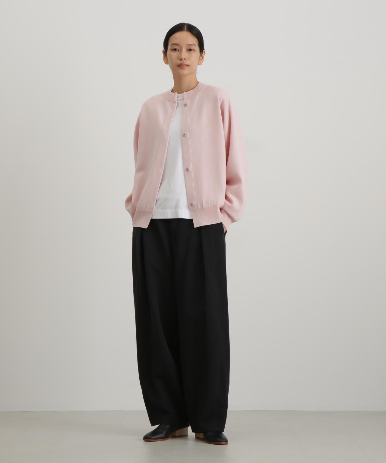 【wagona】美品 カシミヤ ウール 天竺ニット カーディガン ワゴナ コットンカシミヤ接結ニットカーディガン | wagona（ワゴナ） ｜【公式