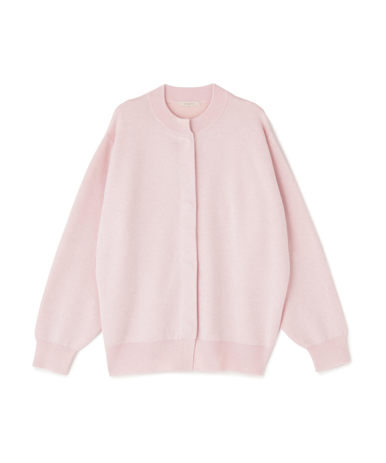 コットンカシミヤ接結ニットカーディガン