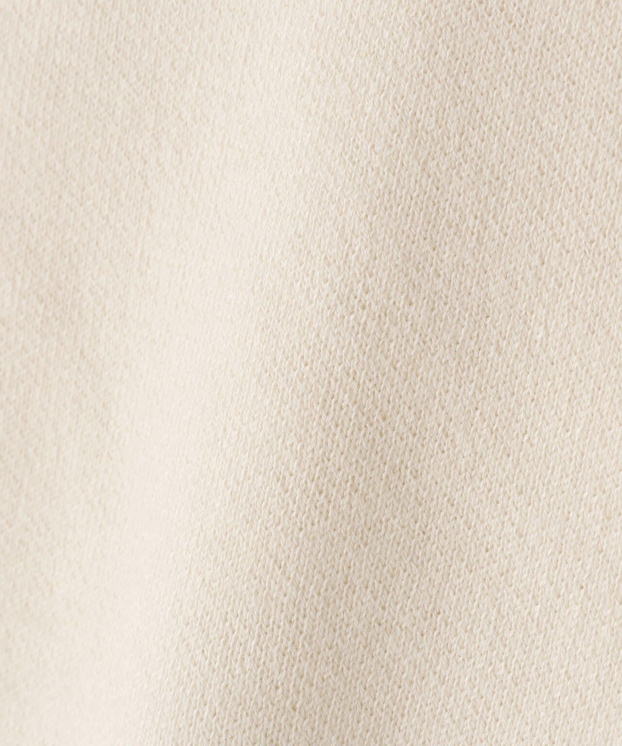 コットンカシミヤ接結ニットプルオーバー