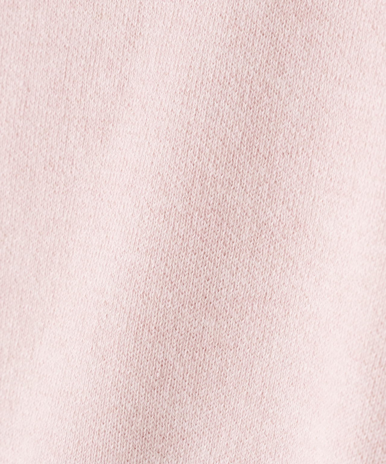 コットンカシミヤ接結ニットプルオーバー