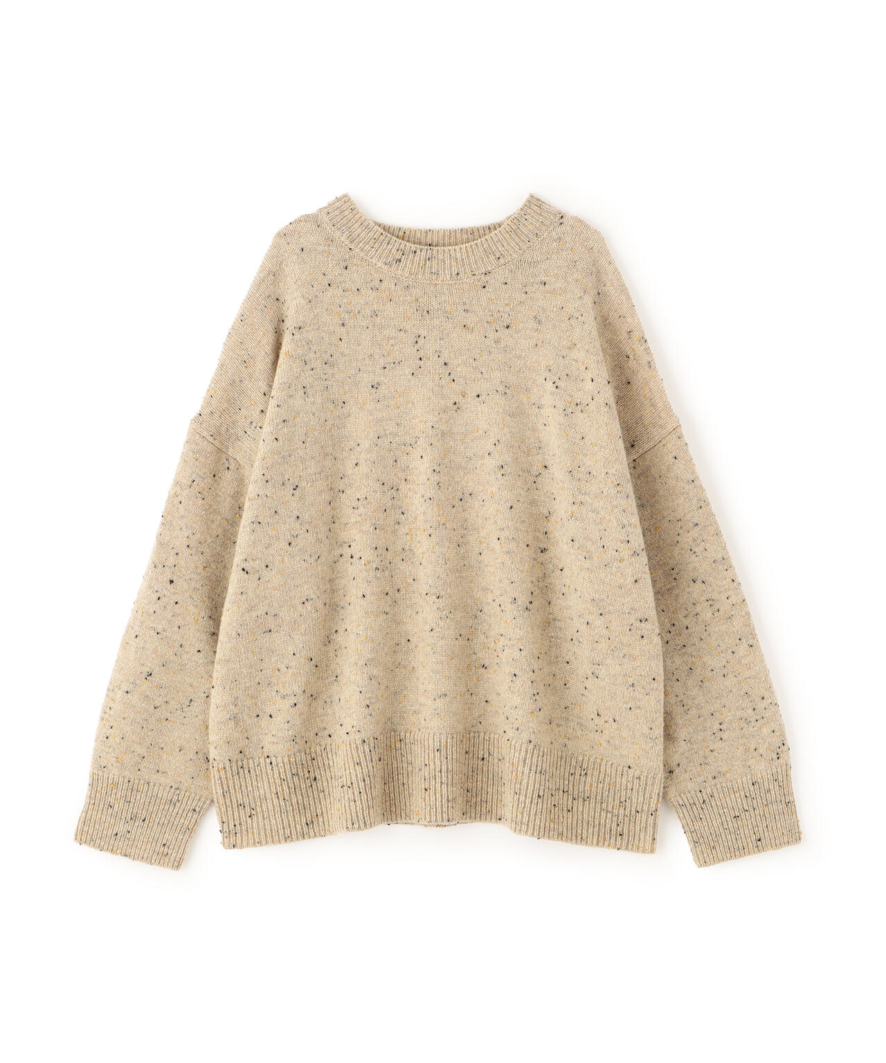 ウールネップヤーンプルオーバー