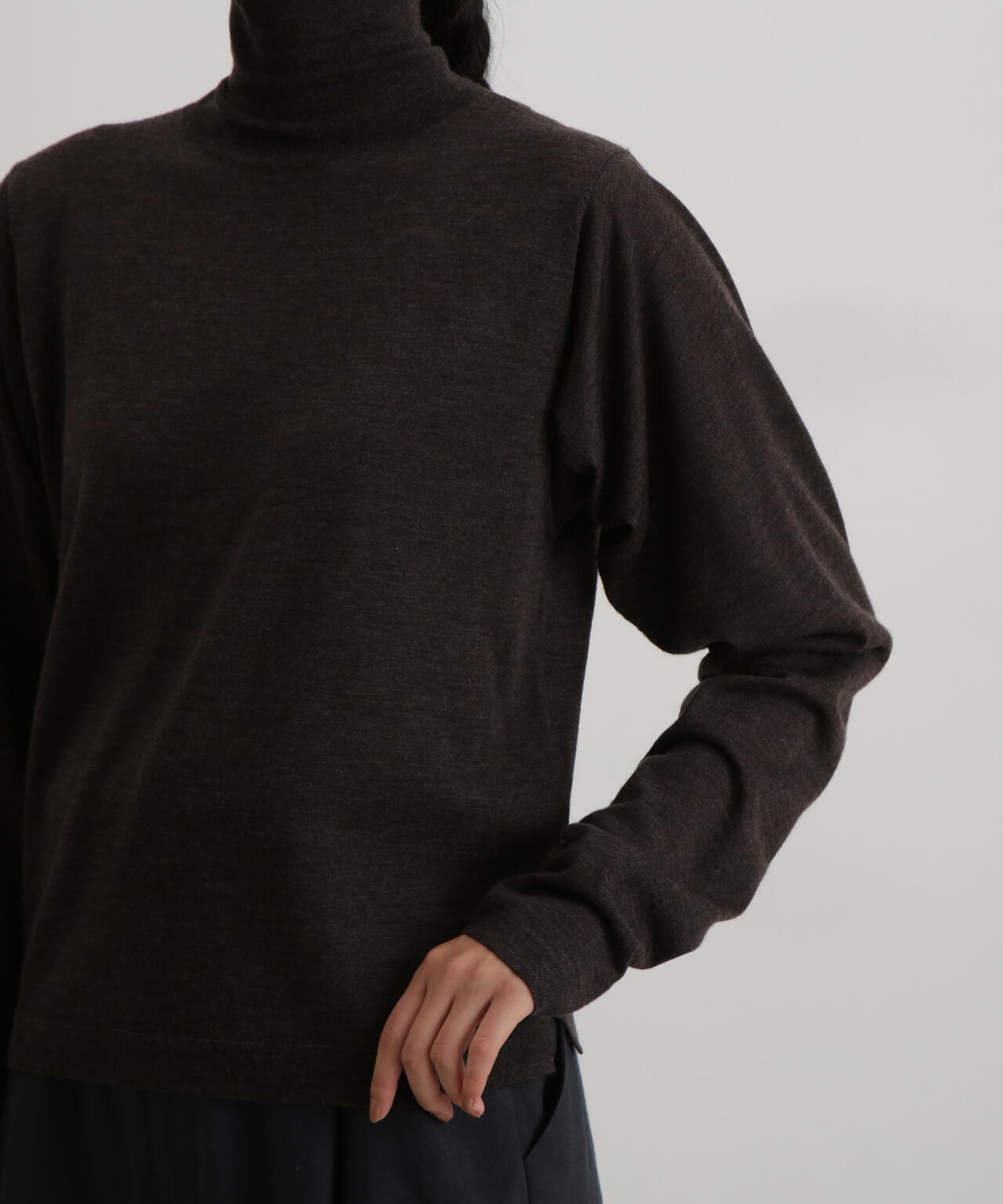 ハイゲージタートルニットプルオーバー | wagona（ワゴナ