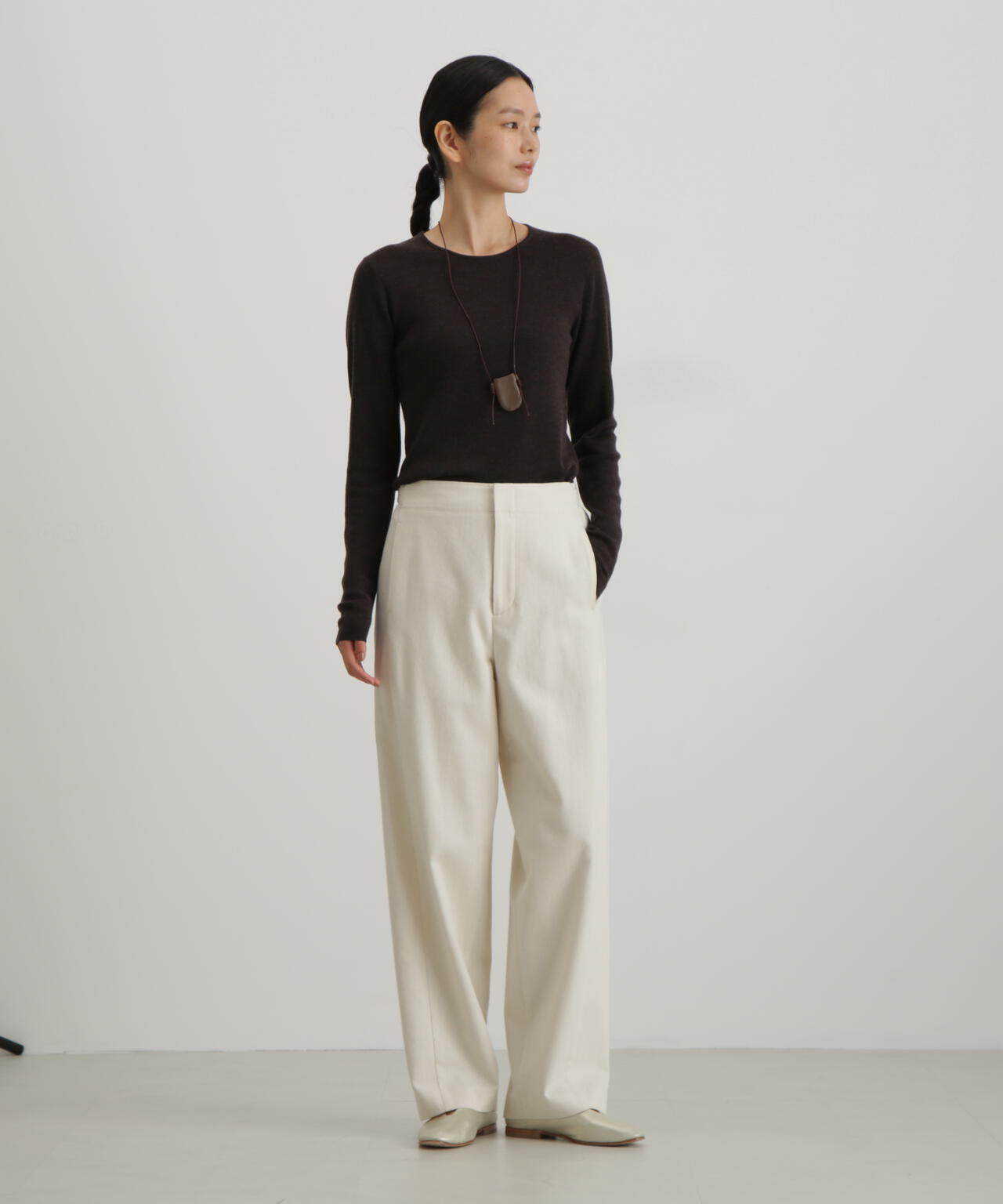 ハイゲージニットプルオーバー