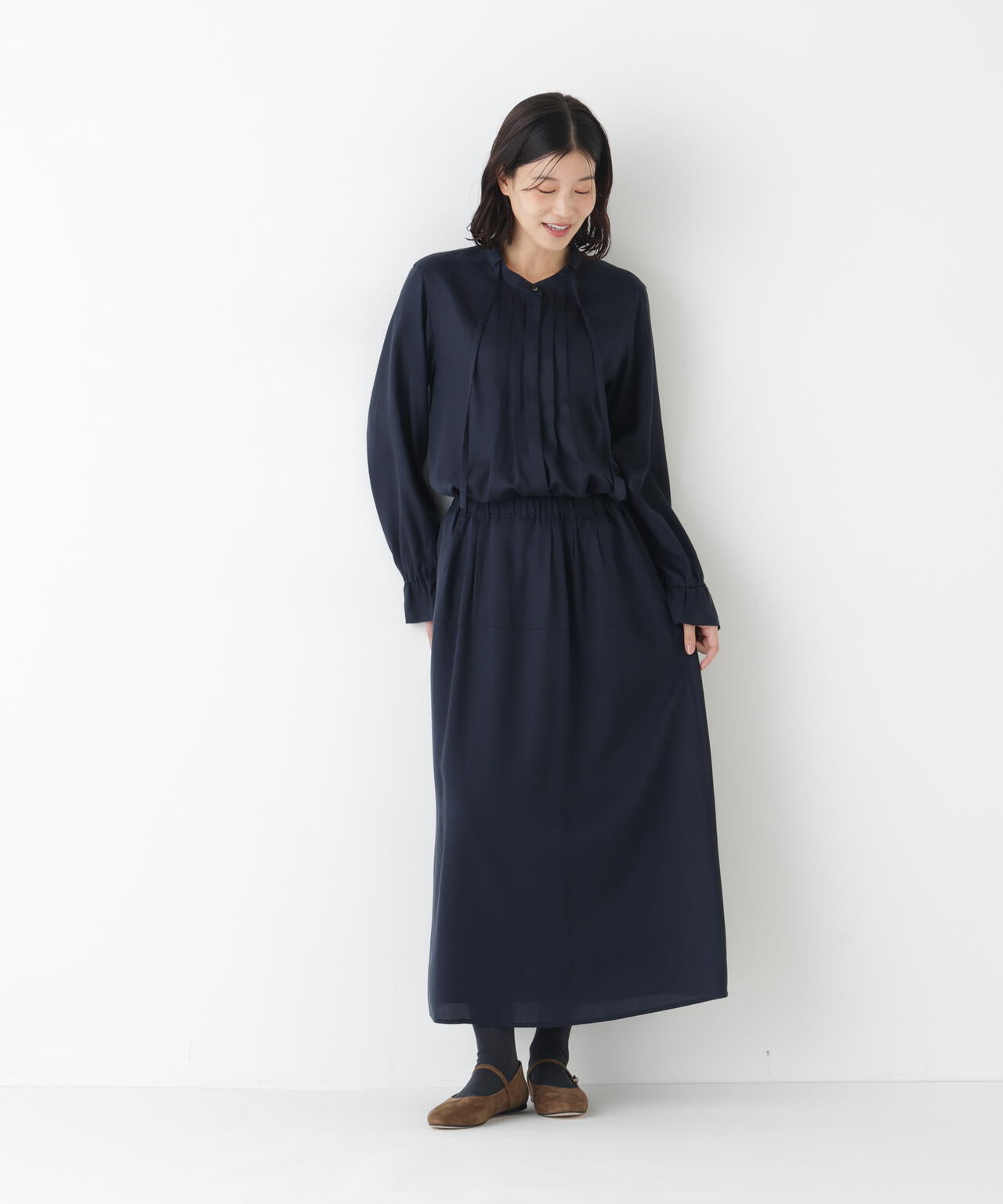 テンセルビエラタイブラウス