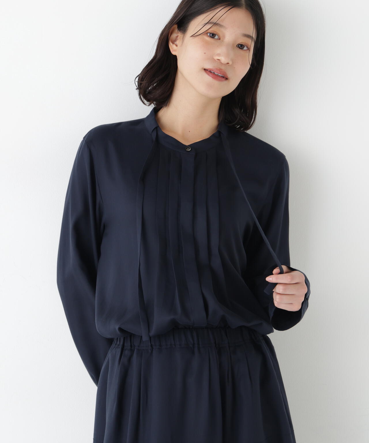 テンセルビエラタイブラウス | human woman（ヒューマンウーマン