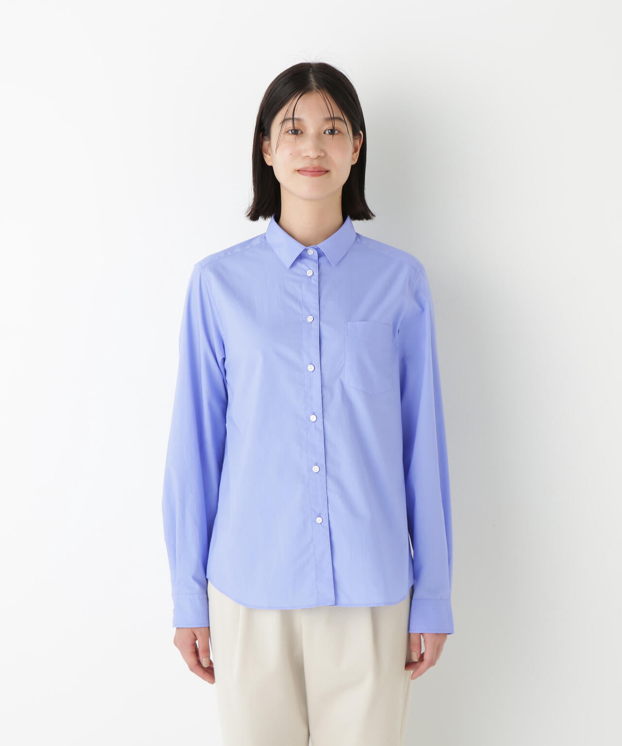 《定番 / 洗える》ベーシックシャツ