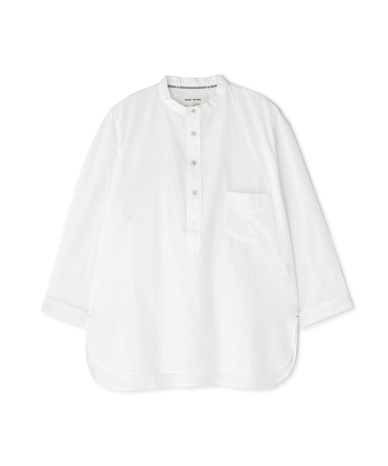 【ＷＥＢ限定】ＮＡＴＩＣスーパーサッカー七分袖ブラウス