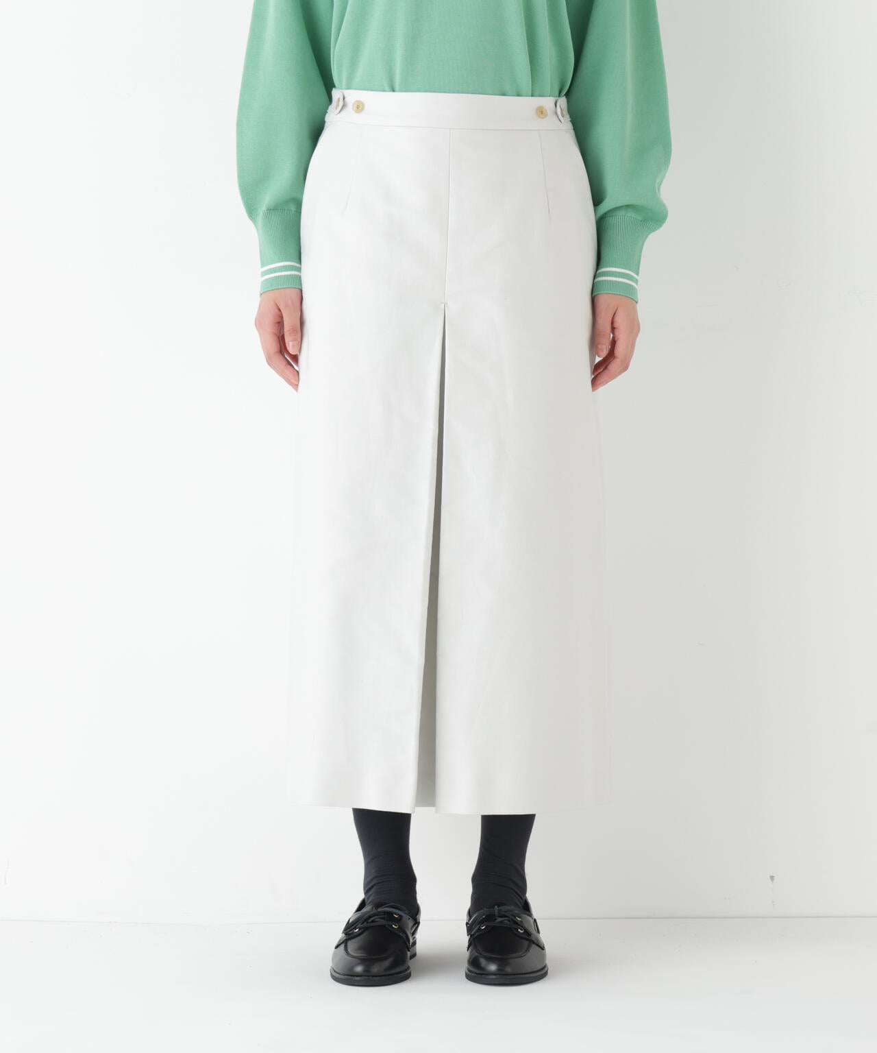 ライトモールスキンＡラインスカート