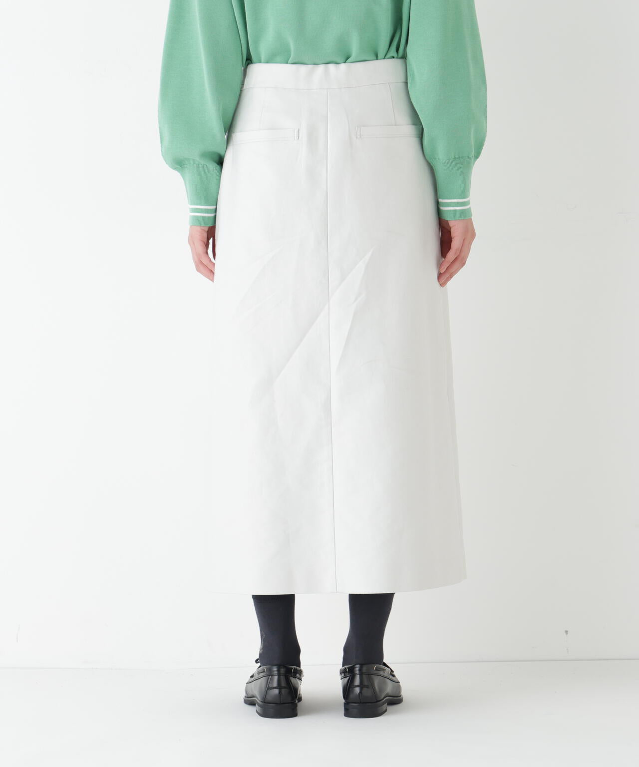 ライトモールスキンＡラインスカート