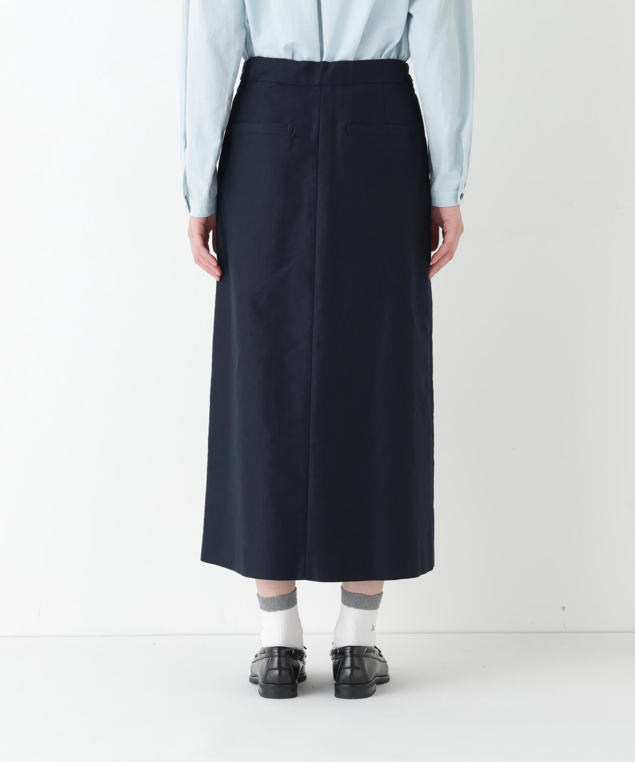 ライトモールスキンＡラインスカート