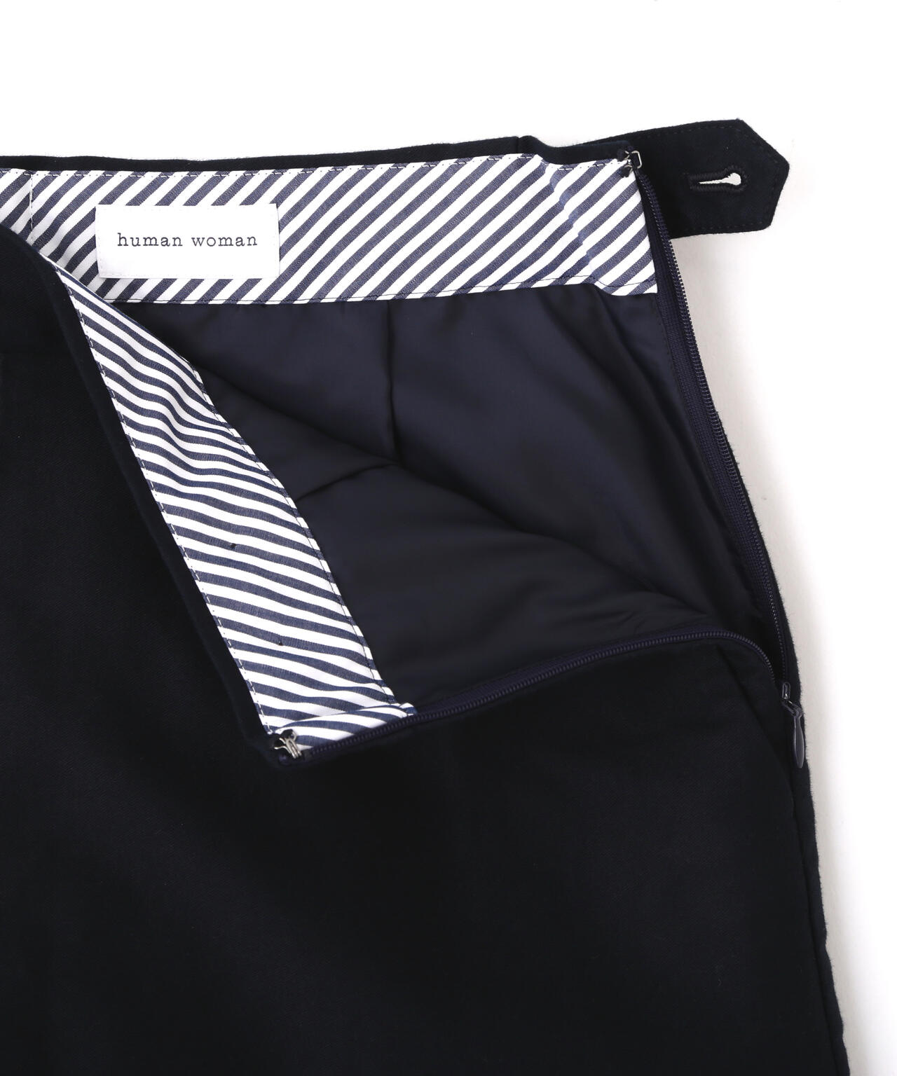 ライトモールスキンＡラインスカート