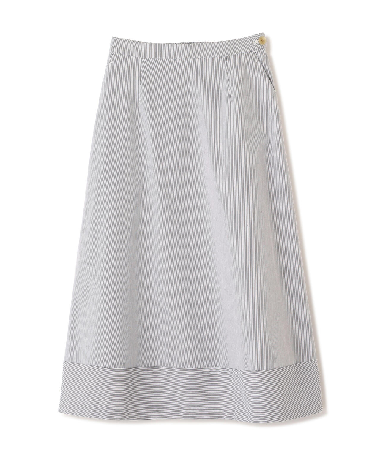 コードストレッチセミフレアースカート