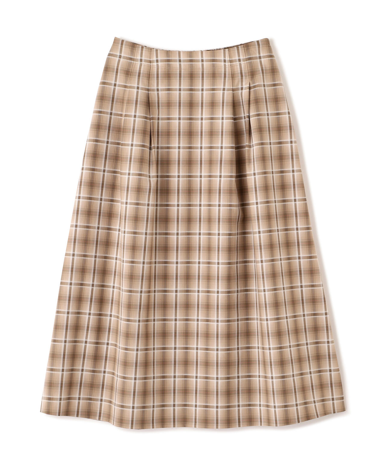オリジナル先染めチェックタックスカート
