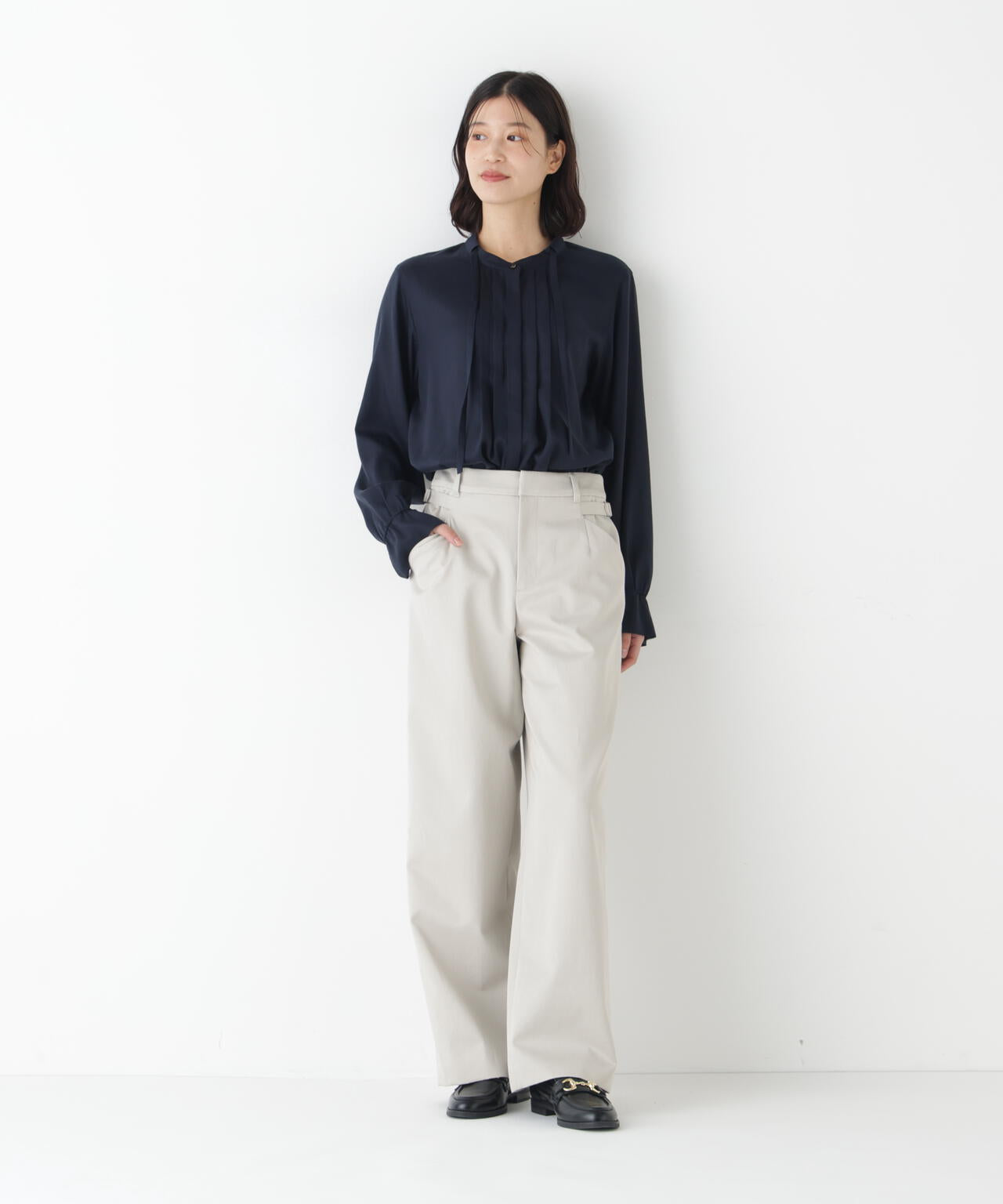 ＯＧダブルクロスセミワイドパンツ