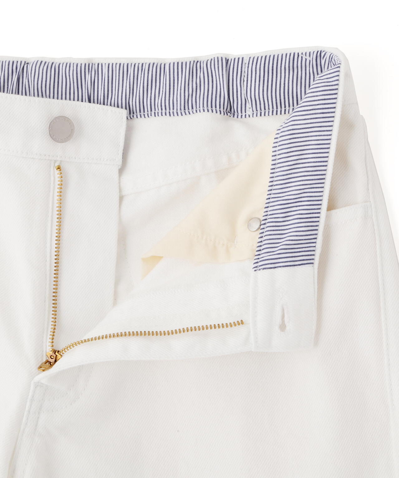 ソフトデニムセミワイドパンツ