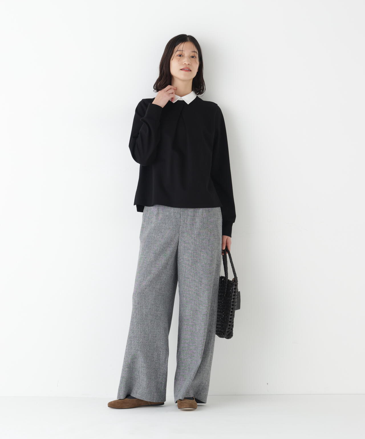 ツィードフラップセミワイド