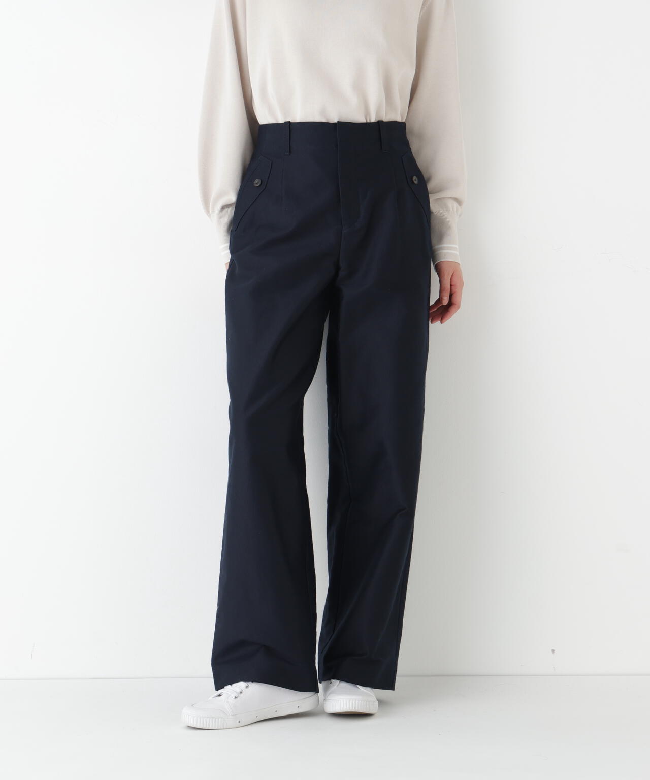 ライトモールスキンセミワイドパンツ