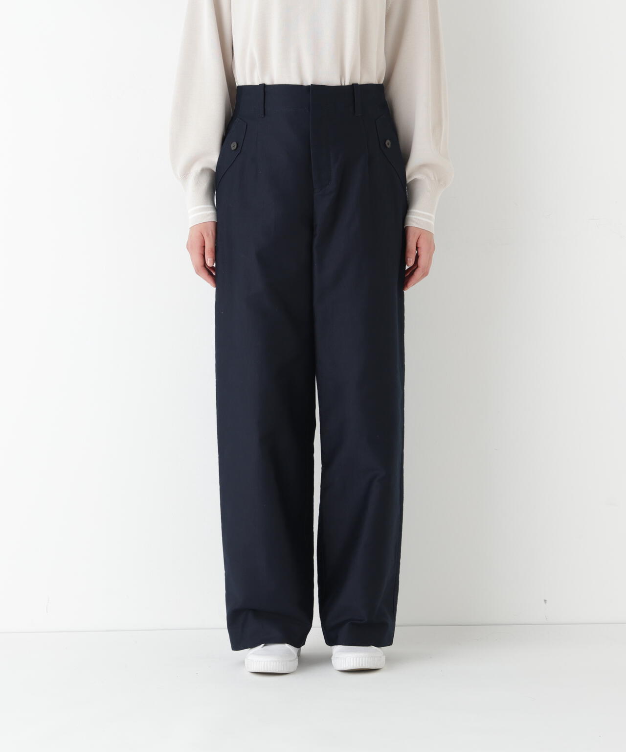 ライトモールスキンセミワイドパンツ