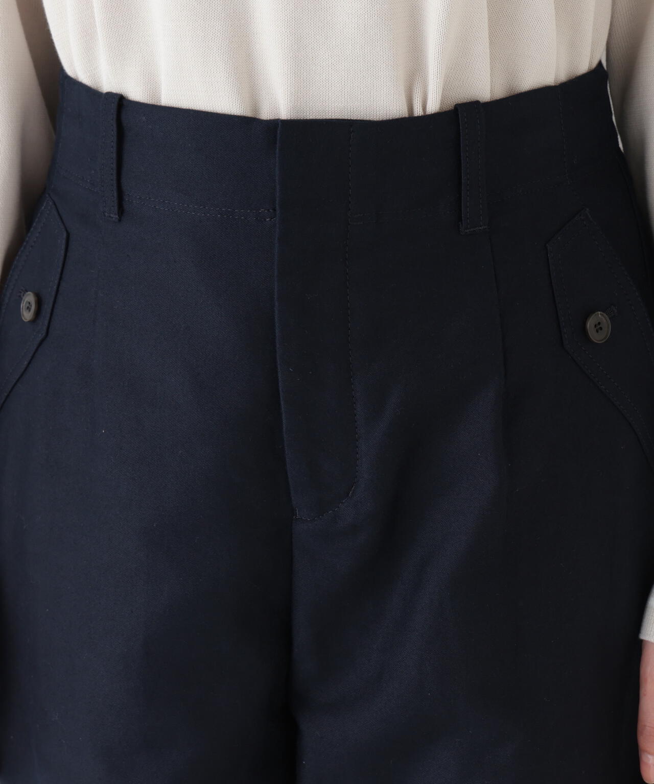 ライトモールスキンセミワイドパンツ