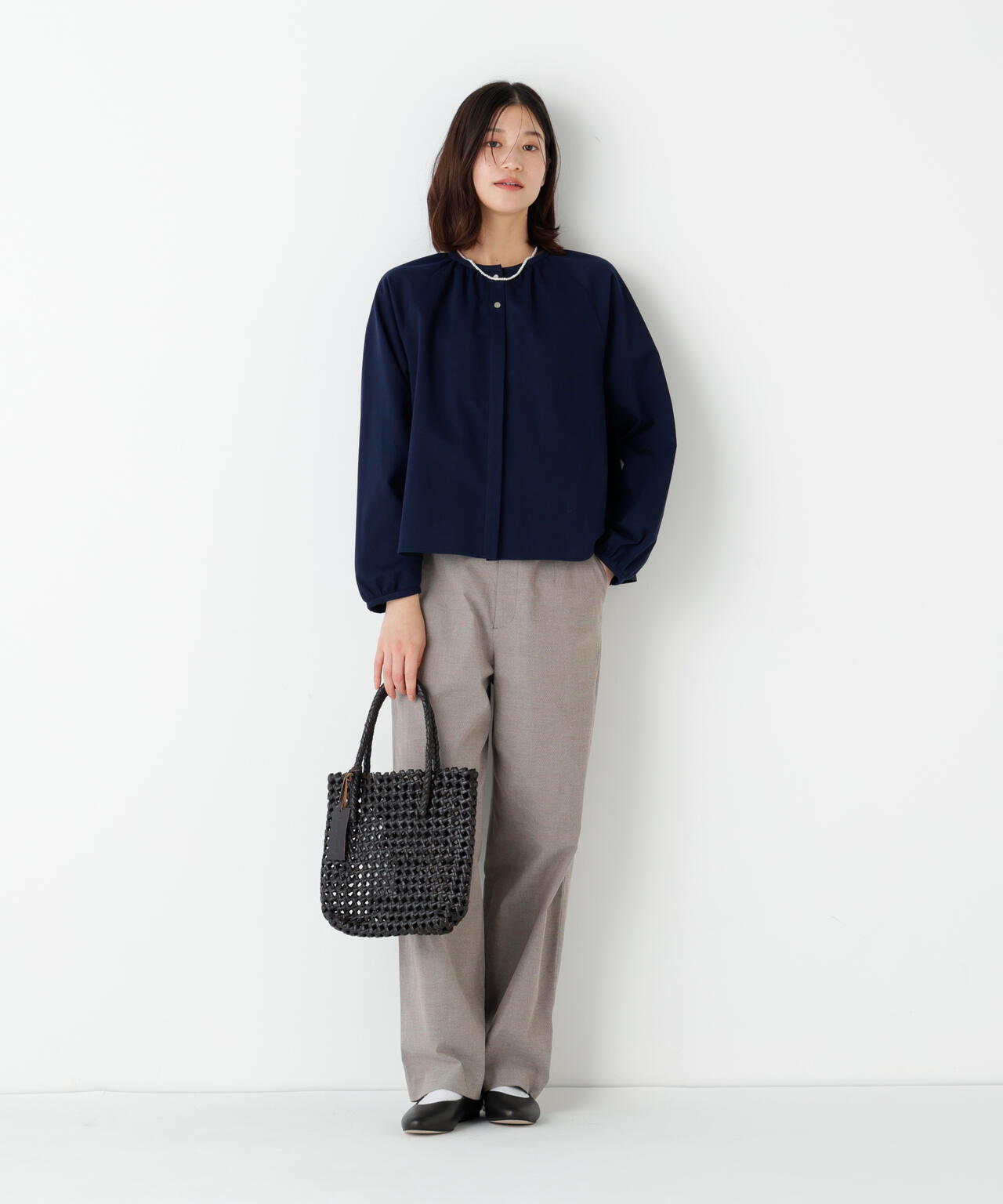 ドビーストレッチストレートパンツ