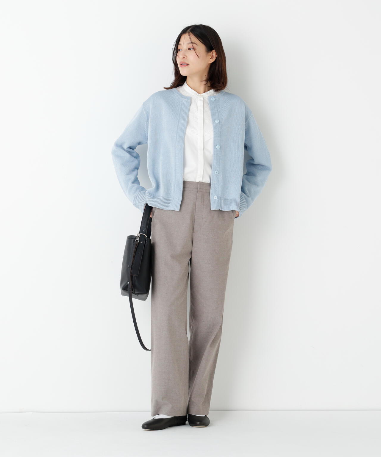 ドビーストレッチストレートパンツ