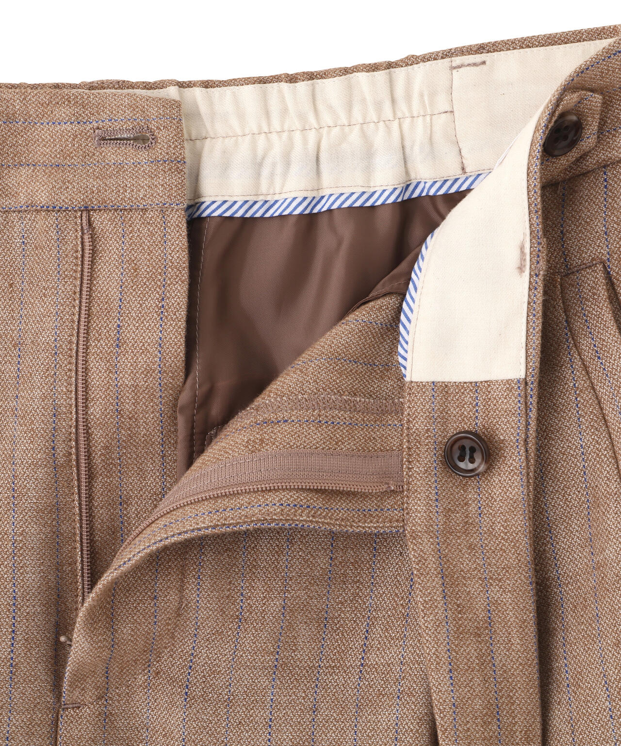 《名品 / マルチサイズ / 洗える》ドライタッチリネン混ガウチョパンツ