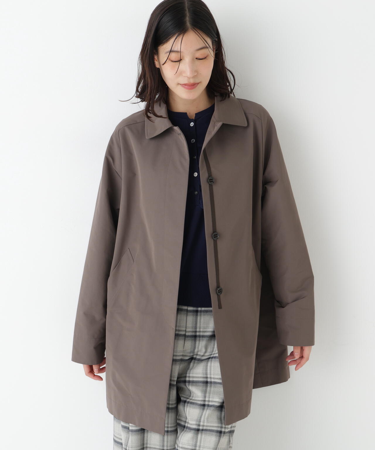 弱撥水タフタステンカラーコート