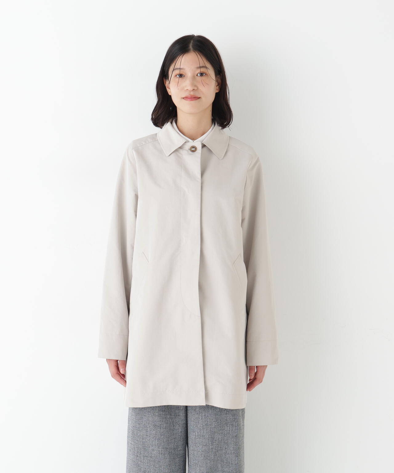 弱撥水タフタステンカラーコート