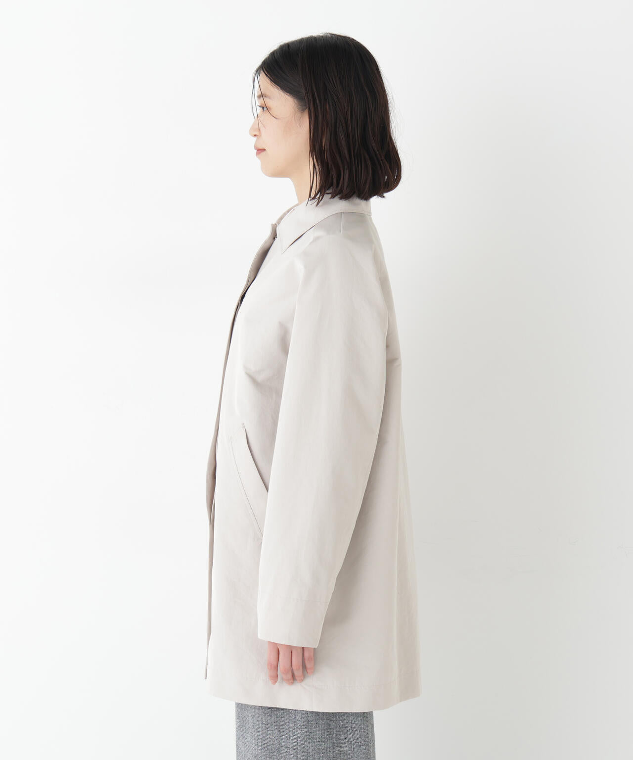 弱撥水タフタステンカラーコート