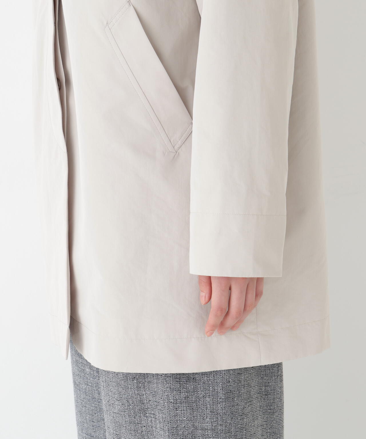 弱撥水タフタステンカラーコート