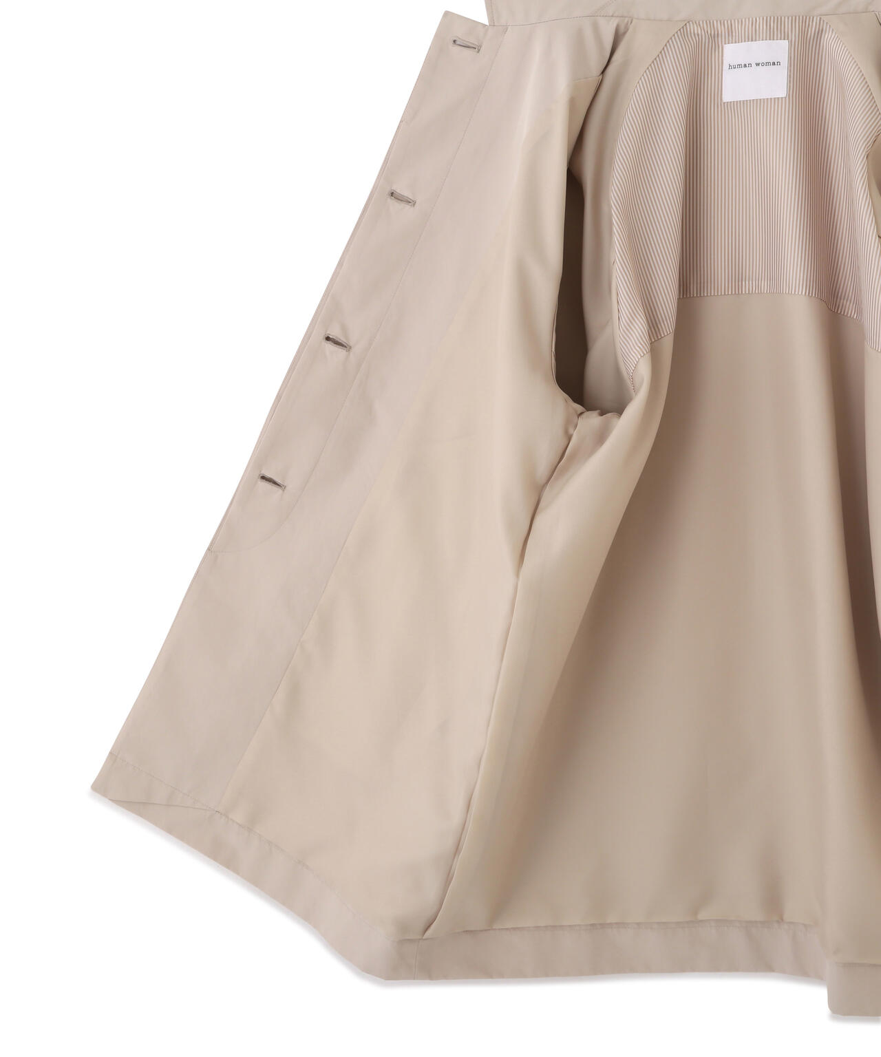 弱撥水タフタステンカラーコート