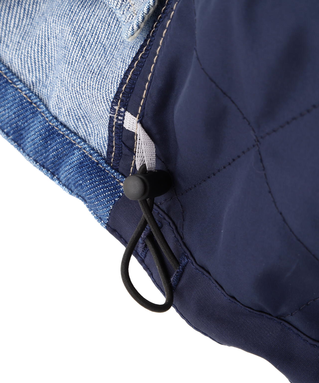 ソフトデニムドッキングブルゾン