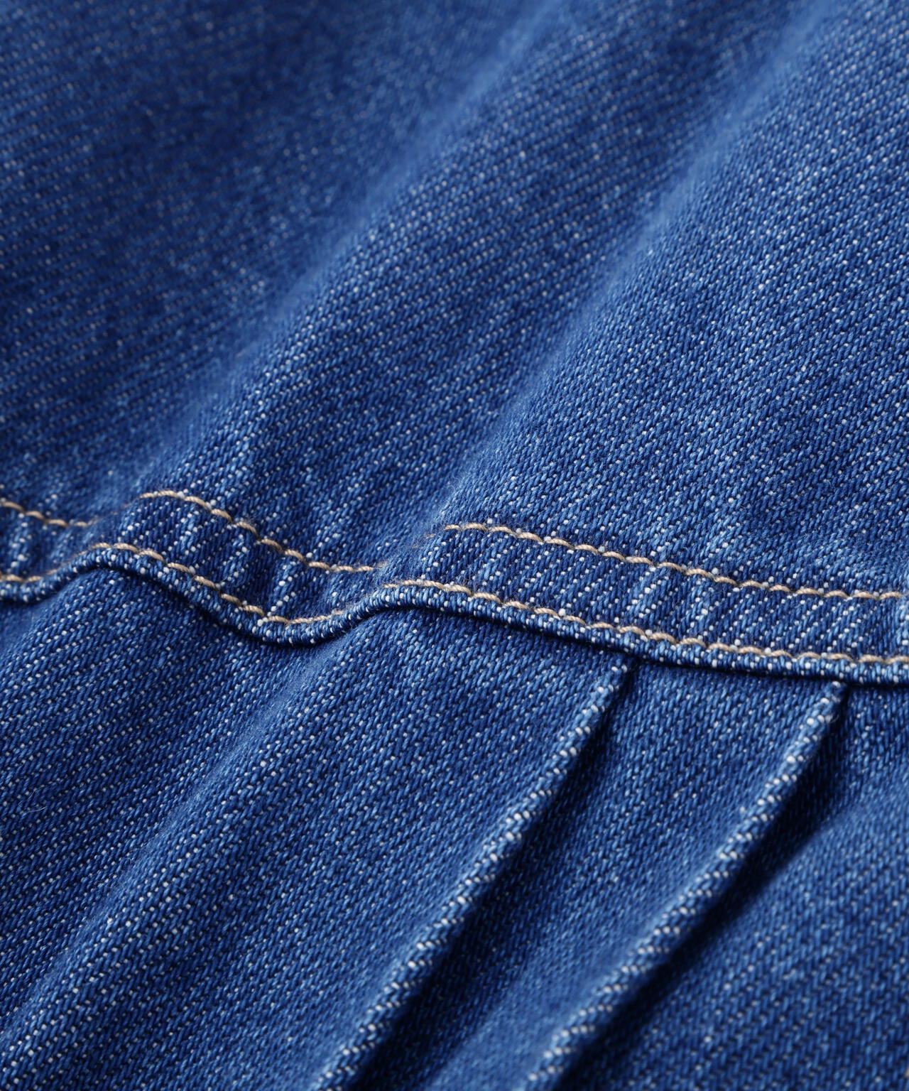 ソフトデニムドッキングブルゾン