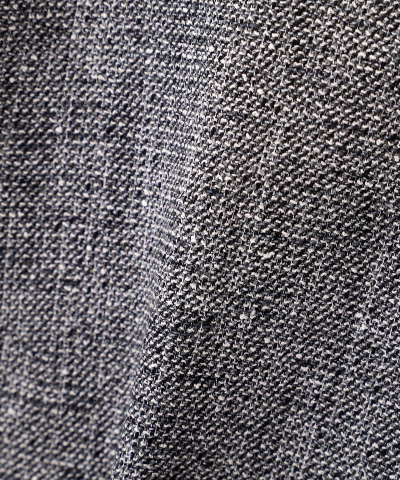 リングツィードノーカラーブルゾン