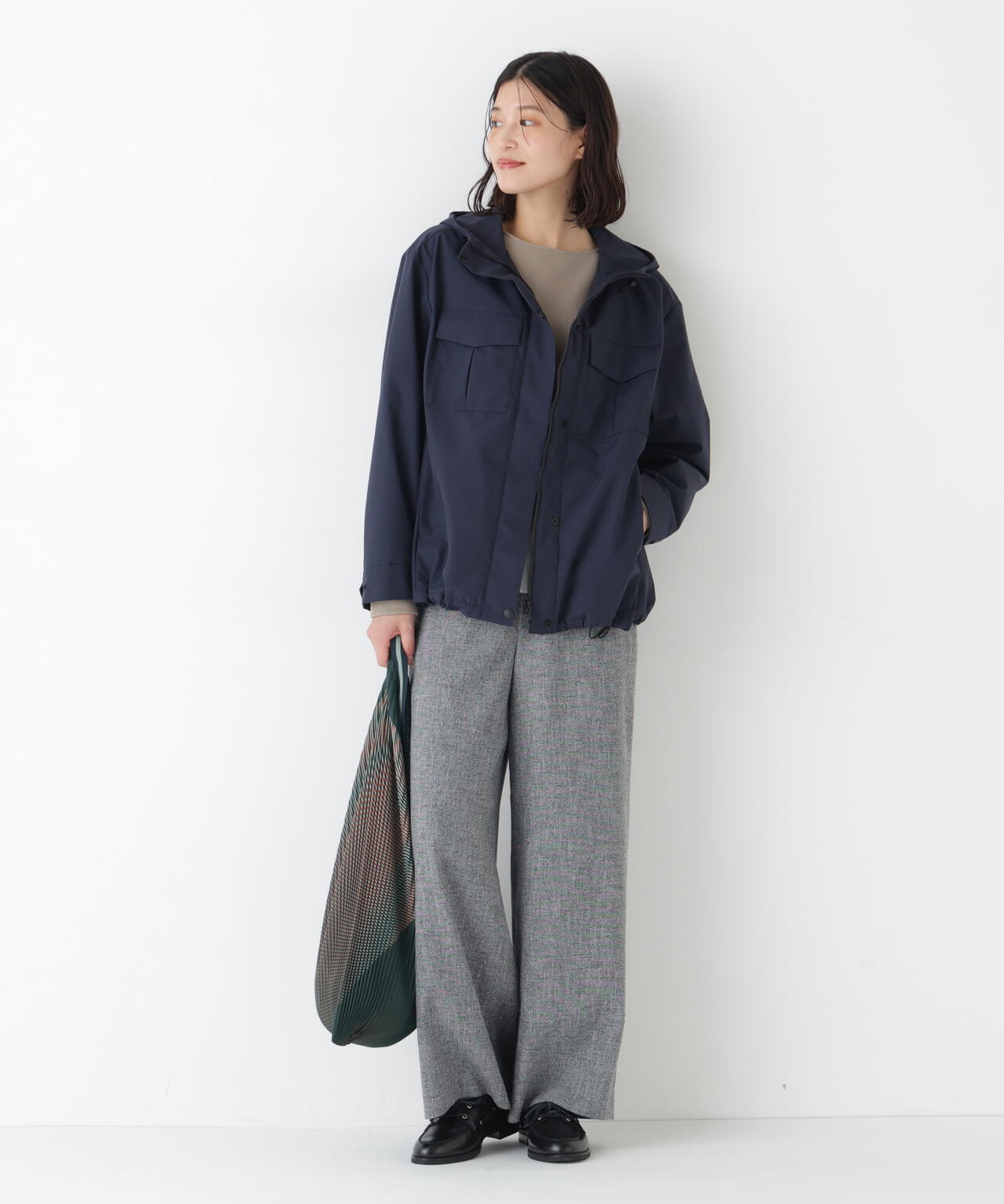 ３レイヤーマウンテンパーカー