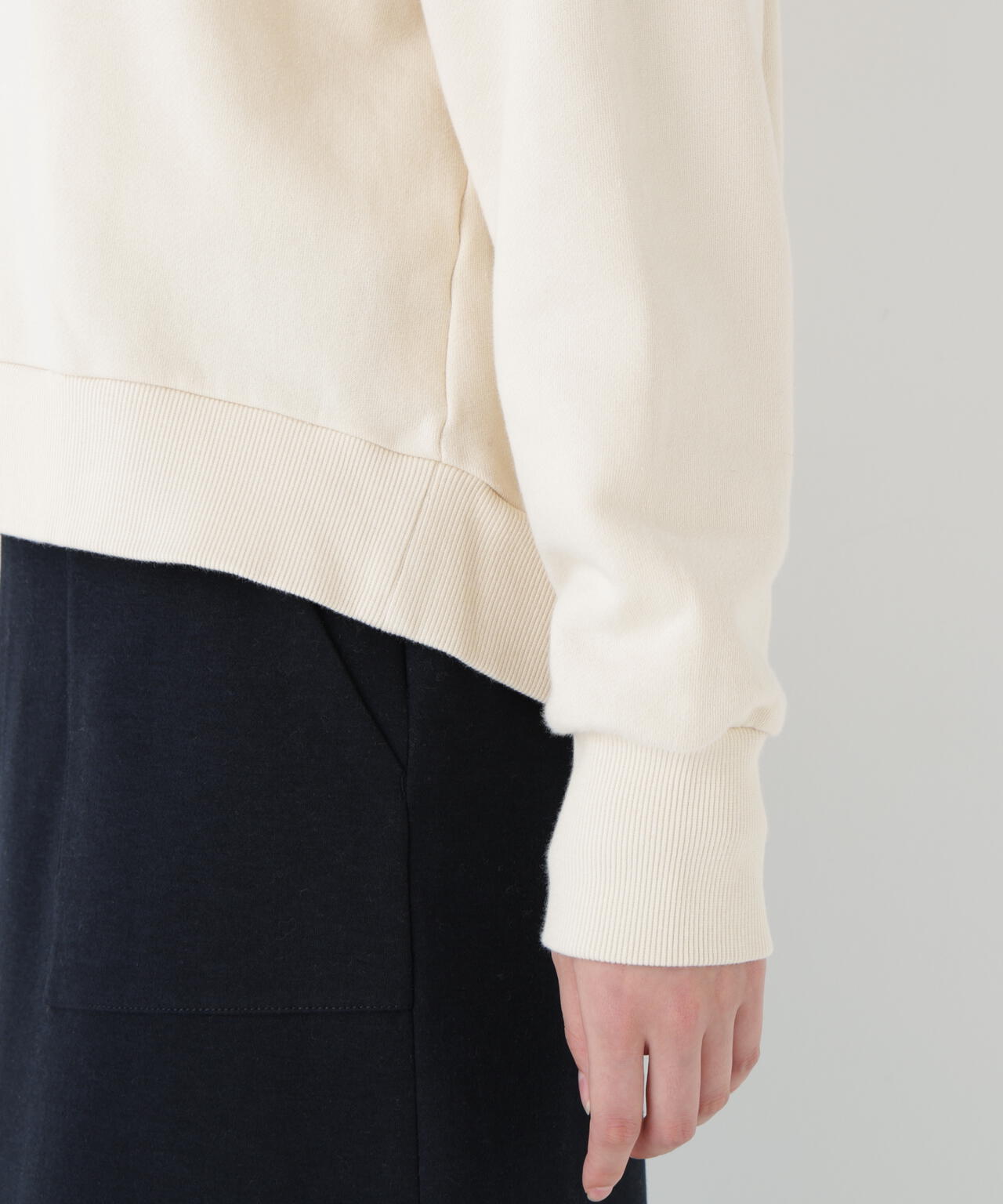 ≪カスタム用ワッペン付き≫モチーフワッペンカスタマイズ裏起毛スウェット