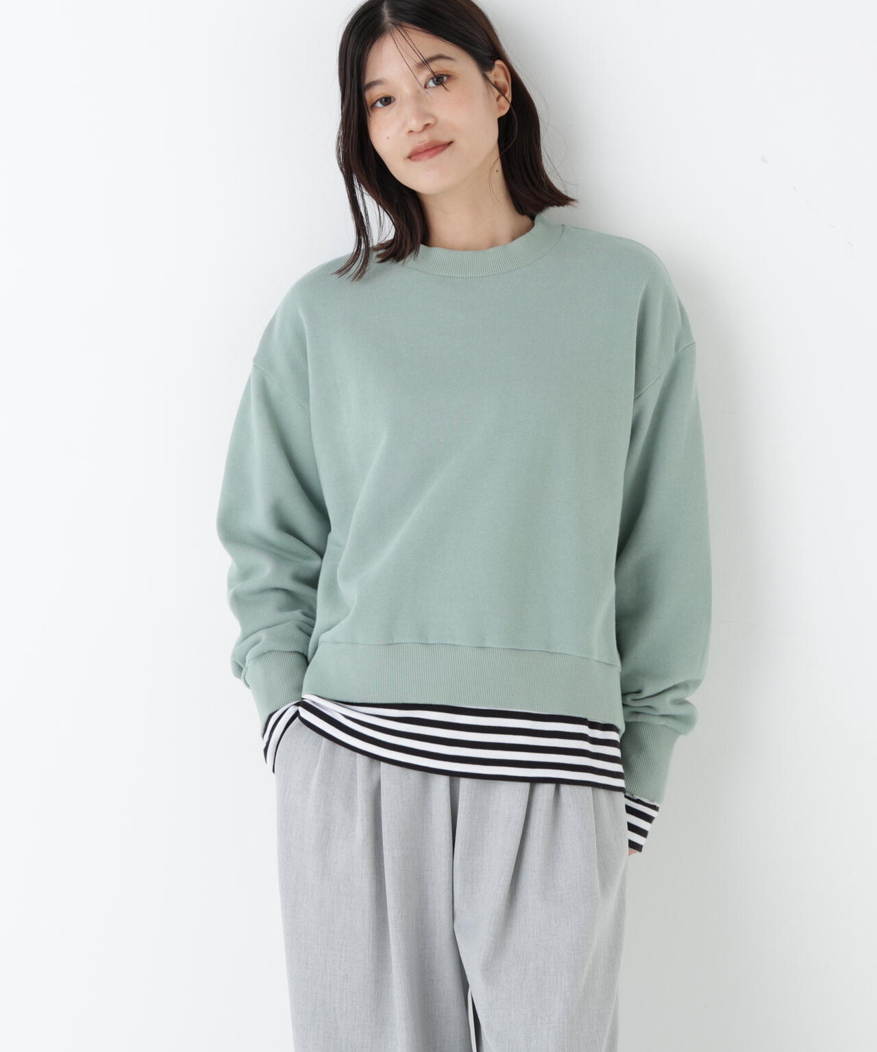 ≪カスタム用ワッペン付き≫モチーフワッペンカスタマイズ裏起毛スウェット