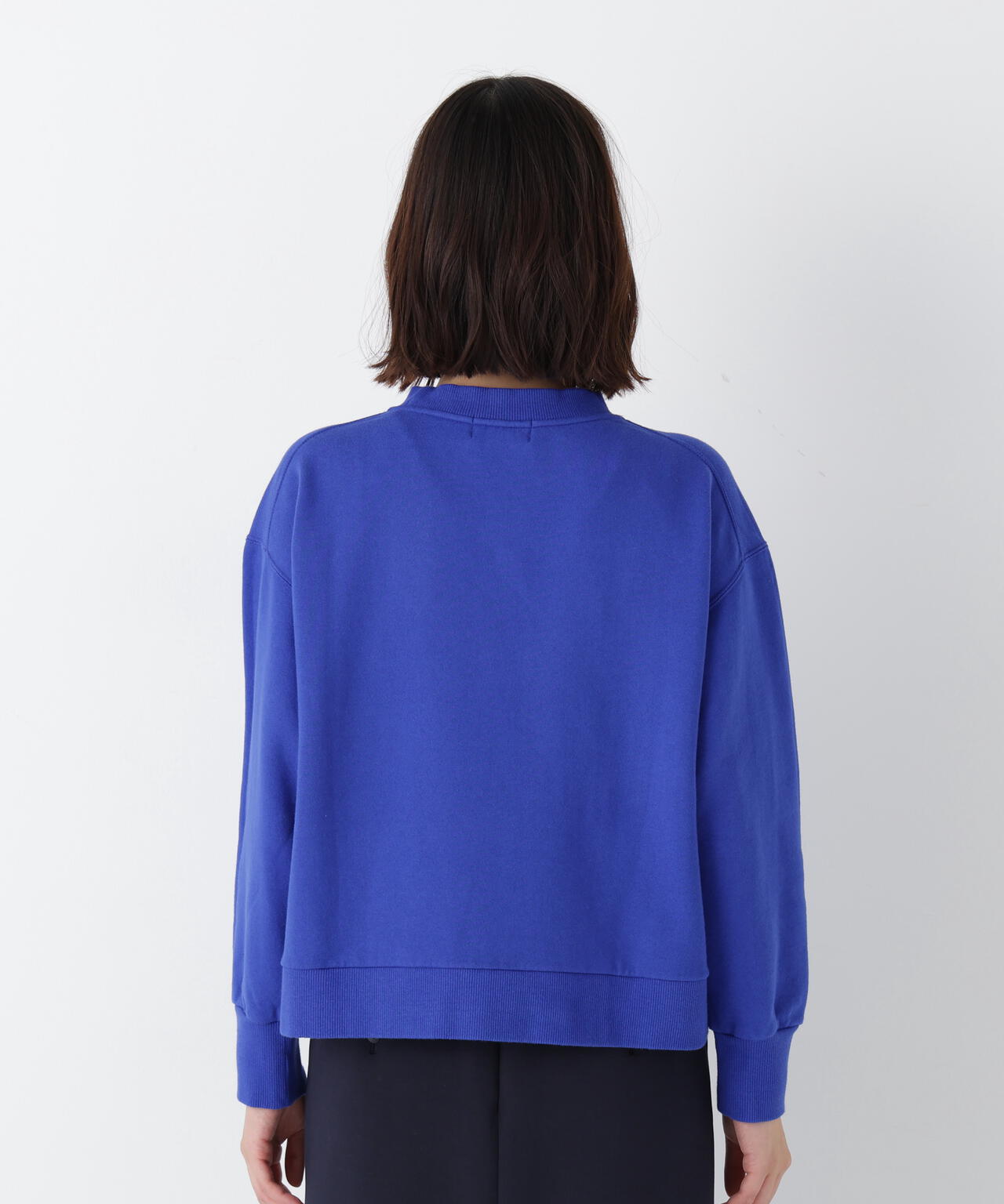 ロゴ刺繍カラースウェット | human woman（ヒューマンウーマン