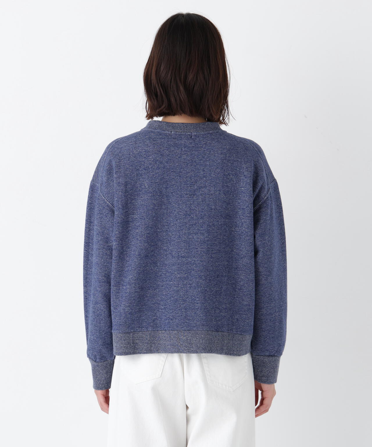 ロゴ刺繍カラースウェット | human woman（ヒューマンウーマン