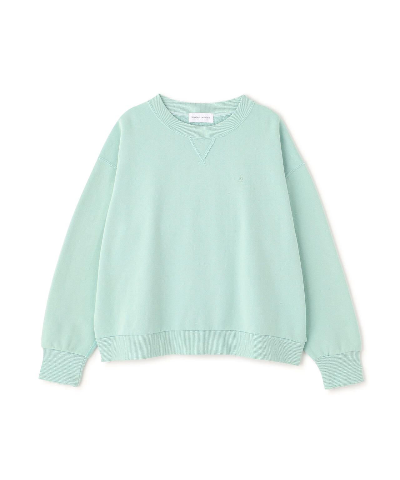 ロゴ刺繍カラースウェット