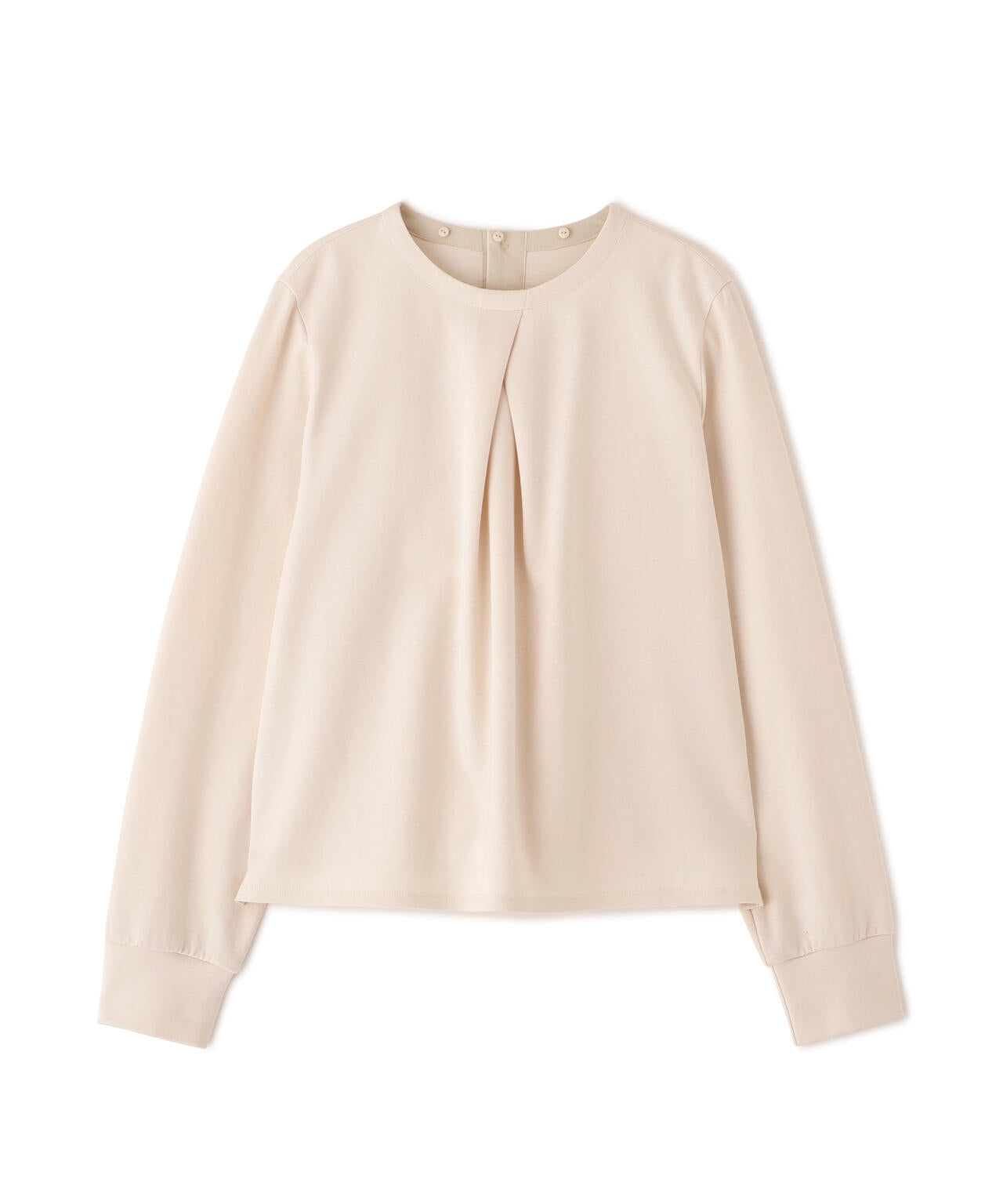 シャツカラードッキングプルオーバー