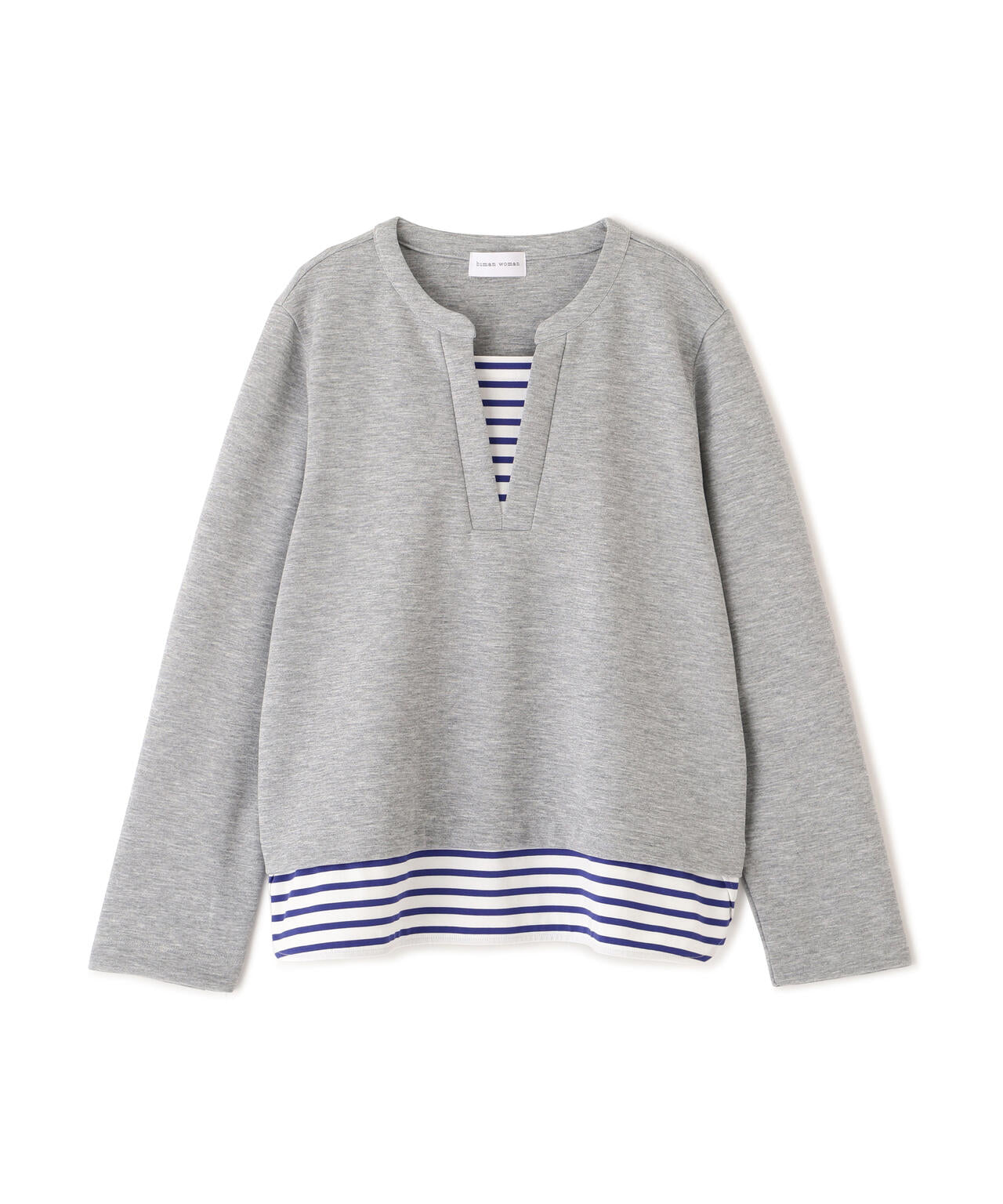 ボーダー重ね着風ＰＯ