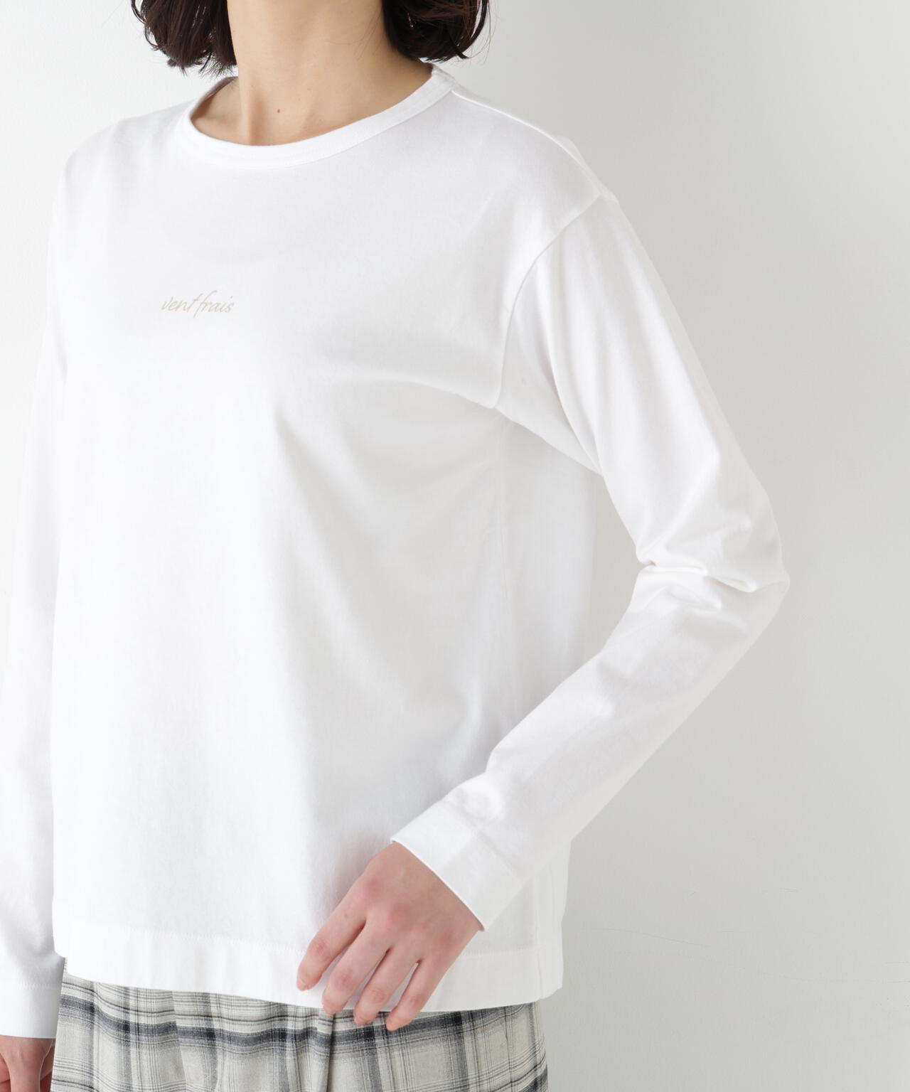 ロゴ長袖Tシャツ | human woman（ヒューマンウーマン） ｜【公式