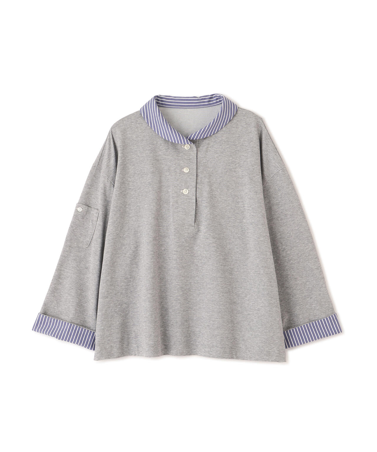 《接触冷感》クールマックス マリンディティールカットソー