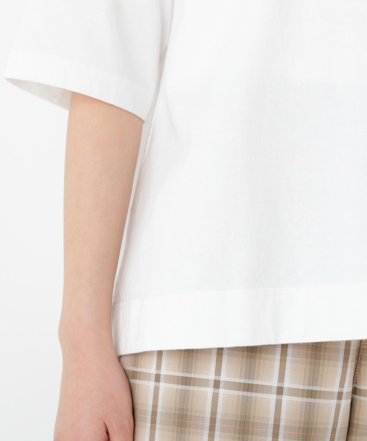 《リサイクル素材使用》ＴＳＵＮＡＧＵ ６分袖ロゴＴシャツ