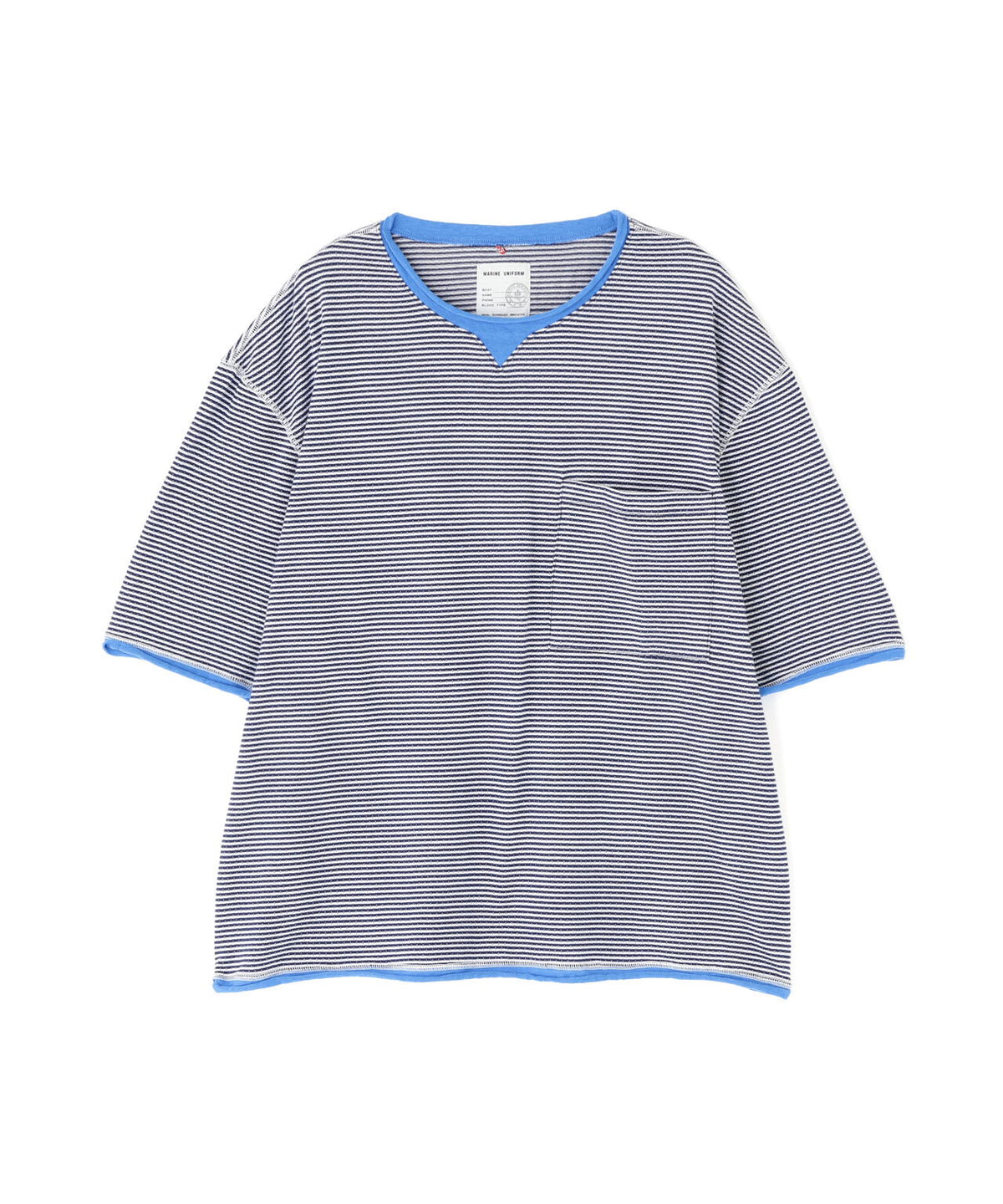 WEB限定】NATICメッシュボーダーTシャツ | human woman 