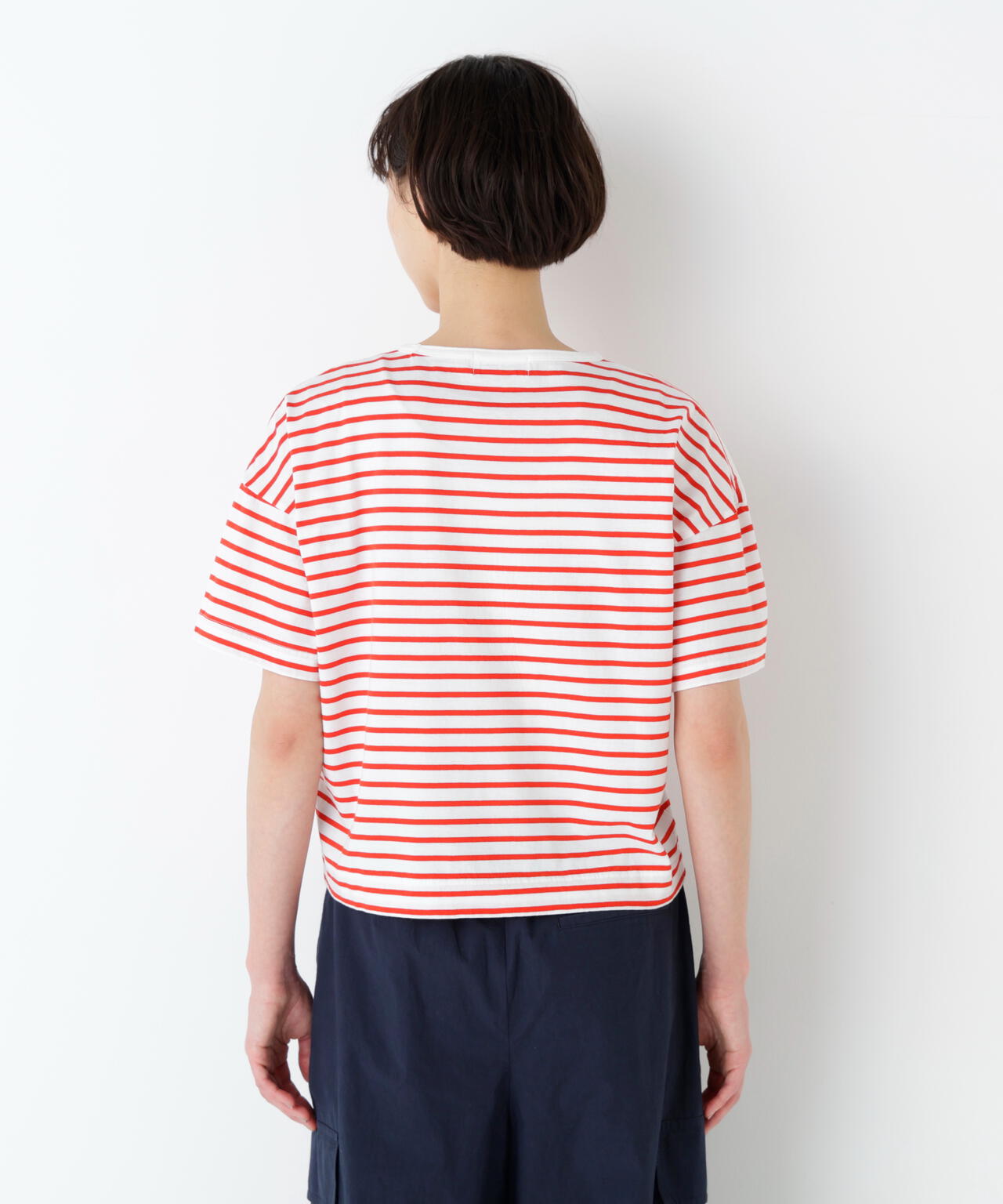 アトリエgg☆ボーダーTシャツ 19ハーフ☆巴里に恋して GG MADE IN
