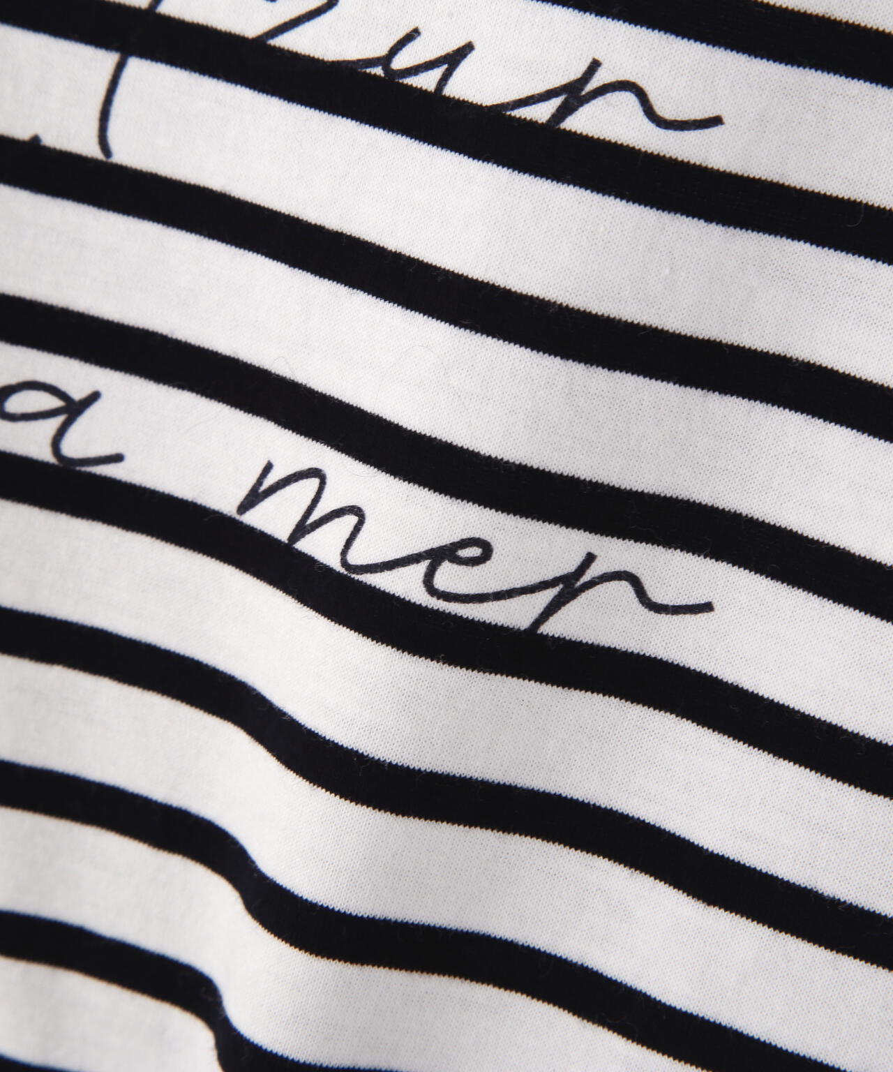 ａｚｕｒｅｌａ　ｍｅｒ　ボーダーロゴＴシャツ