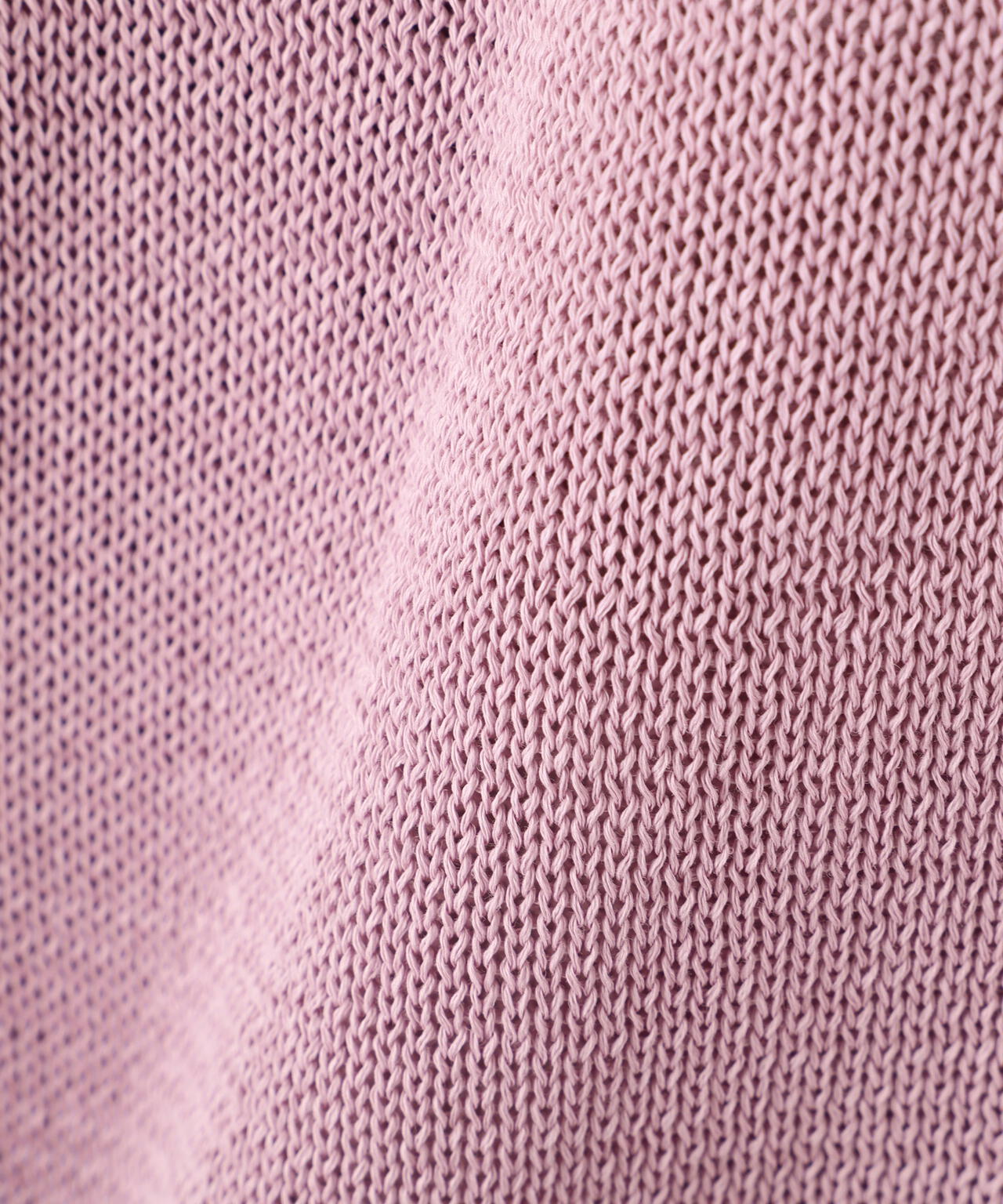 ミドルゲージギマクルーネックカーディガン